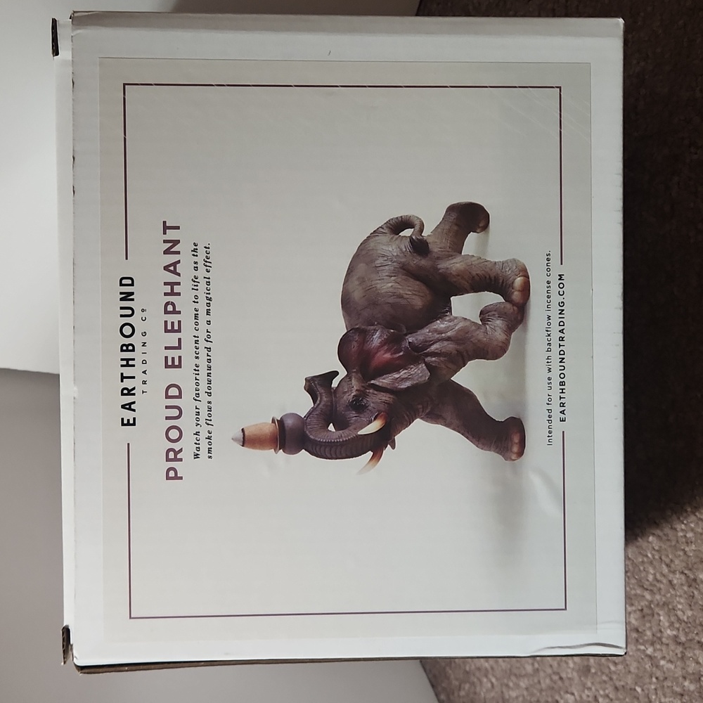 Incense backflow burner